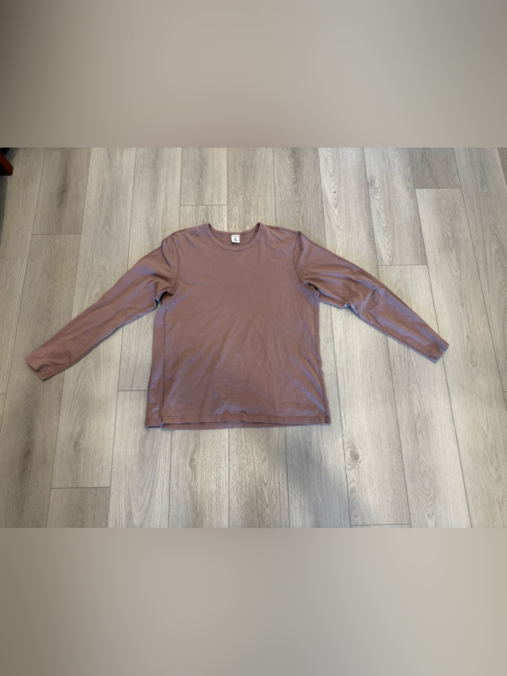 XL Reigning Champ Mid-weight Jersey Standard Long Sleeve Dusty Rose